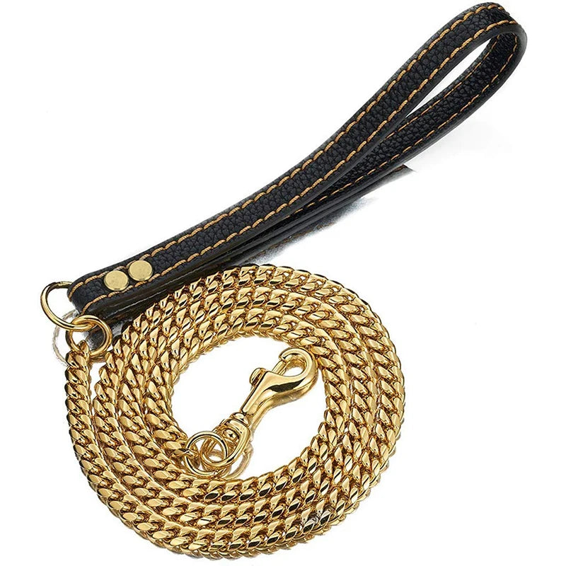 Stainless Steel Chain Collar for Dogs Durable Training Collar