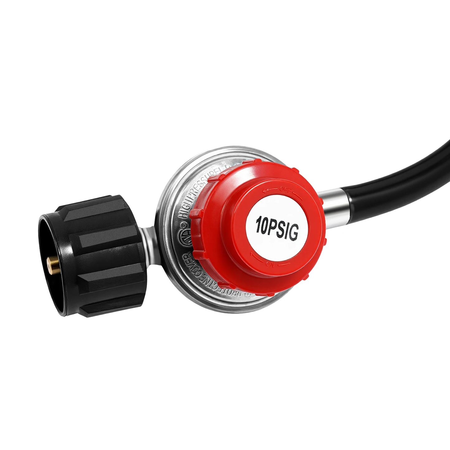 Portable Double Burner Gas Stove With 0-10 PSI Regulator