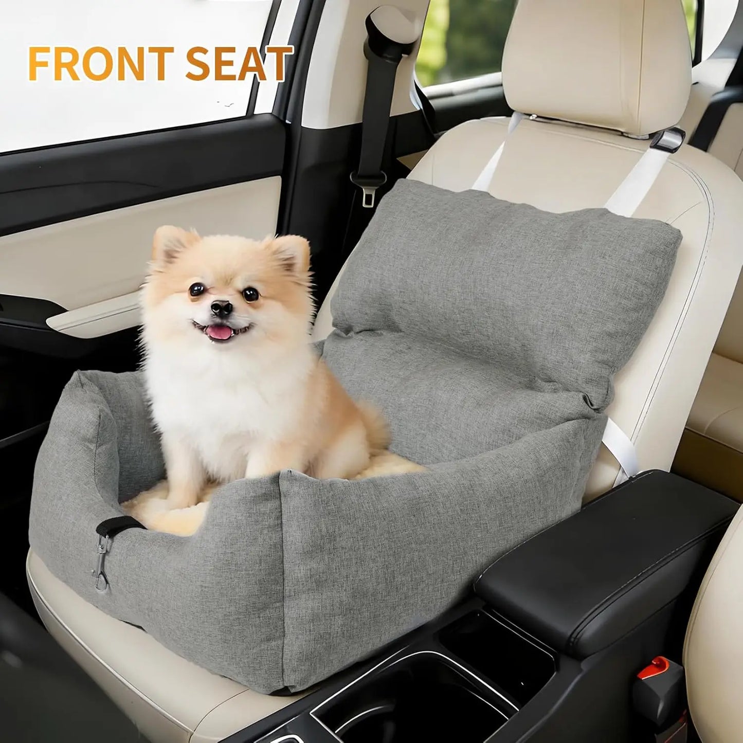 HiMISS Dog Booster Car Seat Bed Portable For Dogs Travel