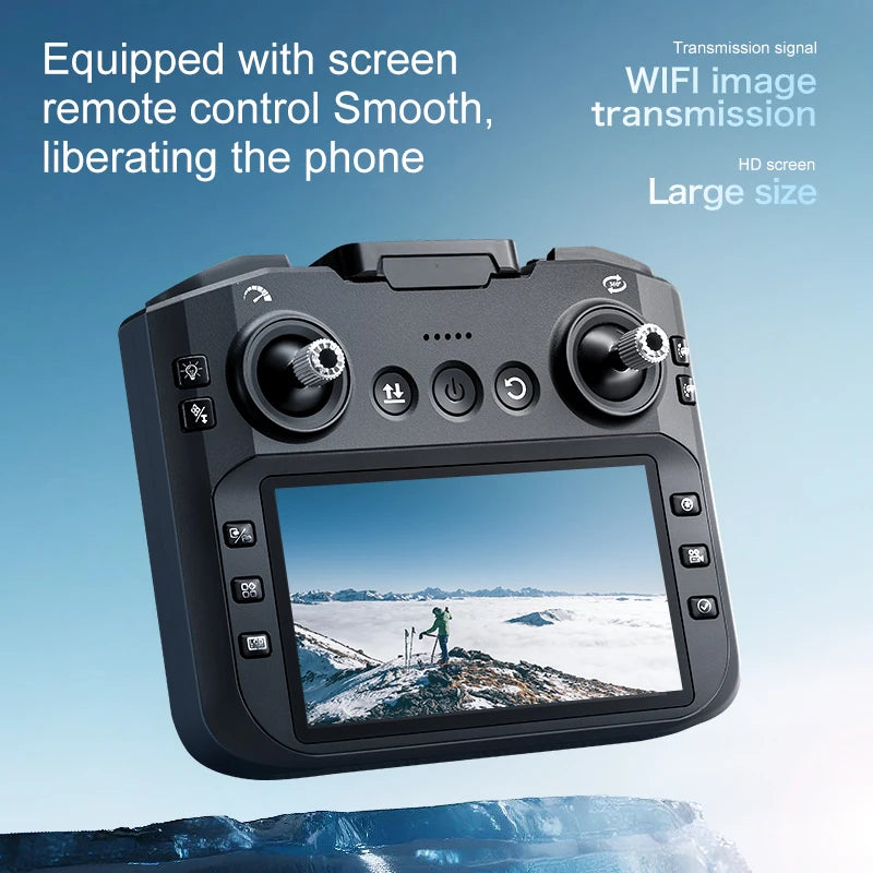 Max FPV Drone With Built In 4.3 Inch Screen Remote Controller