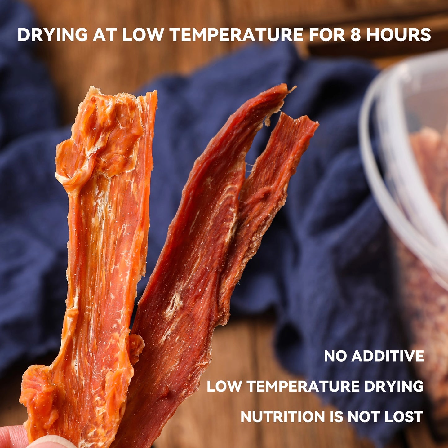 Helety Duck Jerky And Daily Dog Snacks High Protein Chews