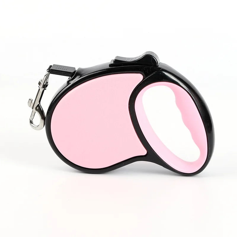Retractable Nylon Dog Leash With Reflective Feature