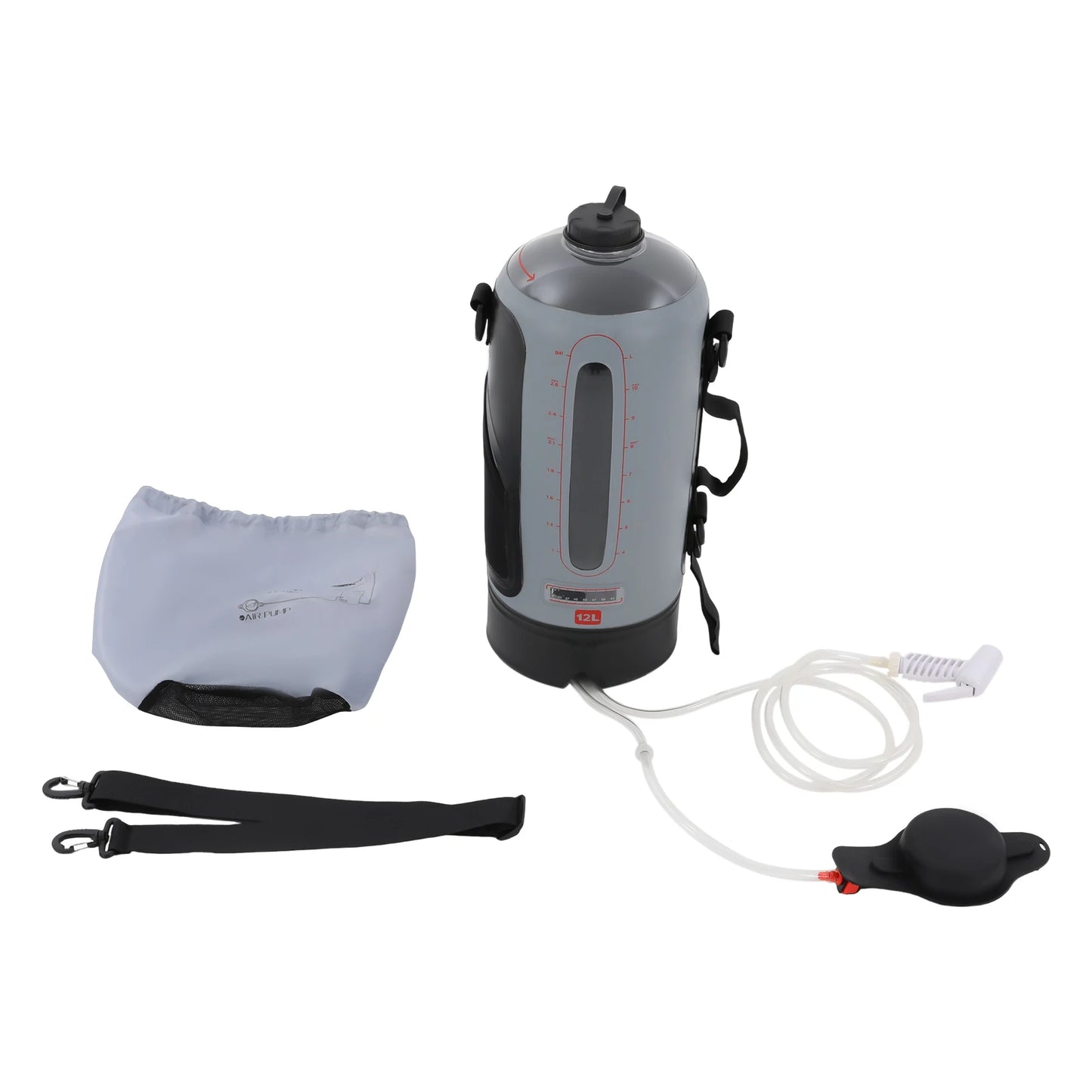 Bymaocar Portable Camp Shower With Air Pump