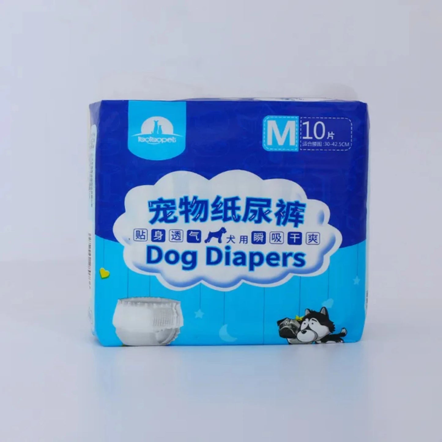 Super Absorbent Disposable Pet Diaper Nappies For Cat And Dog