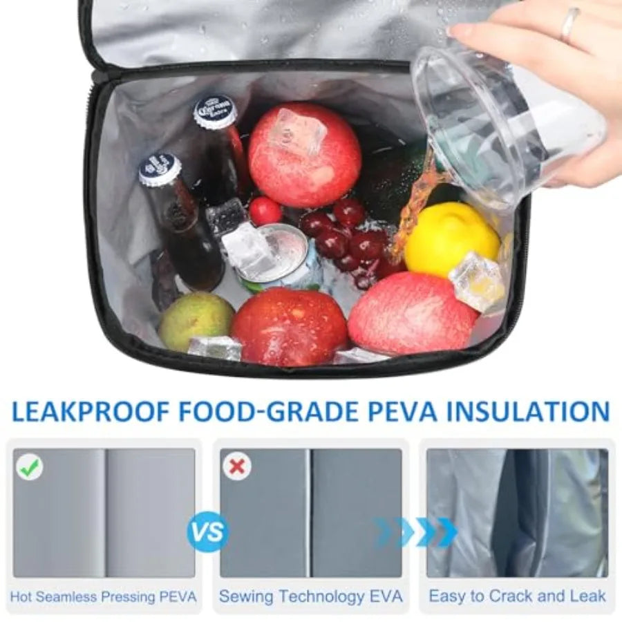 Cooler Backpack Insulated Leakproof Ice Chest For Men Women Camping