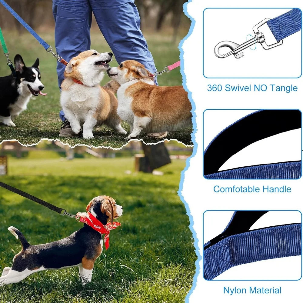 Nylon Dog Leash Long Training Leash Extended Control For Dogs