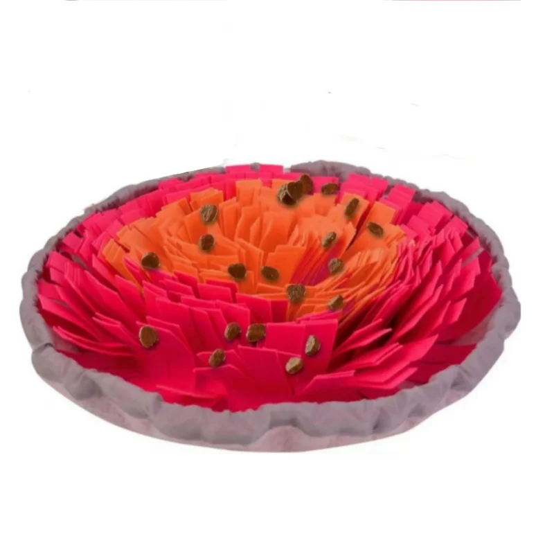 Washable Felt Pet Sniffing Pad Foldable For Dog Slow Feeding
