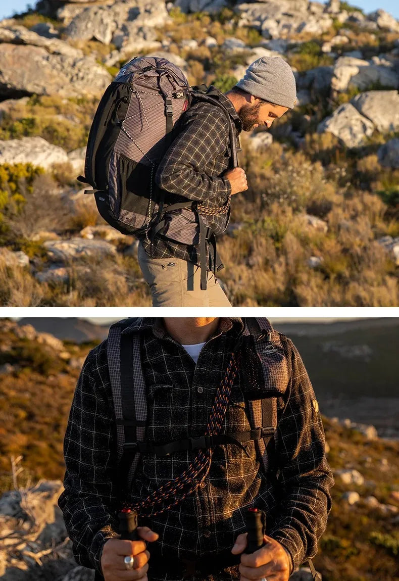 Naturehike Rock Outdoor Hiking Backpack With Rain Cover