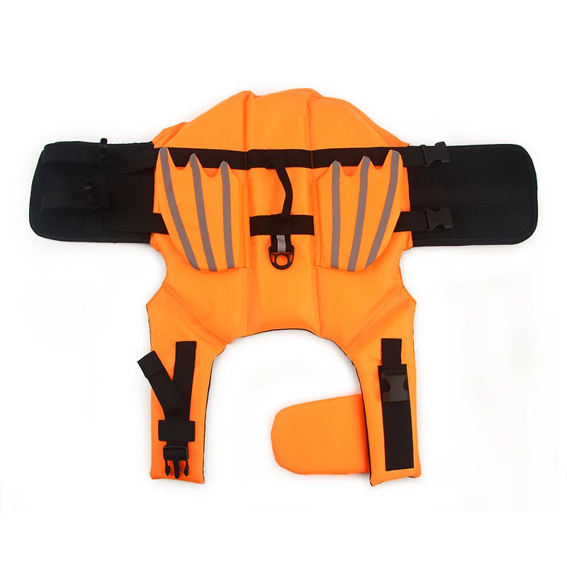 Piang Gouer Dog Life Vest Summer Swimwear With Reflective Wing