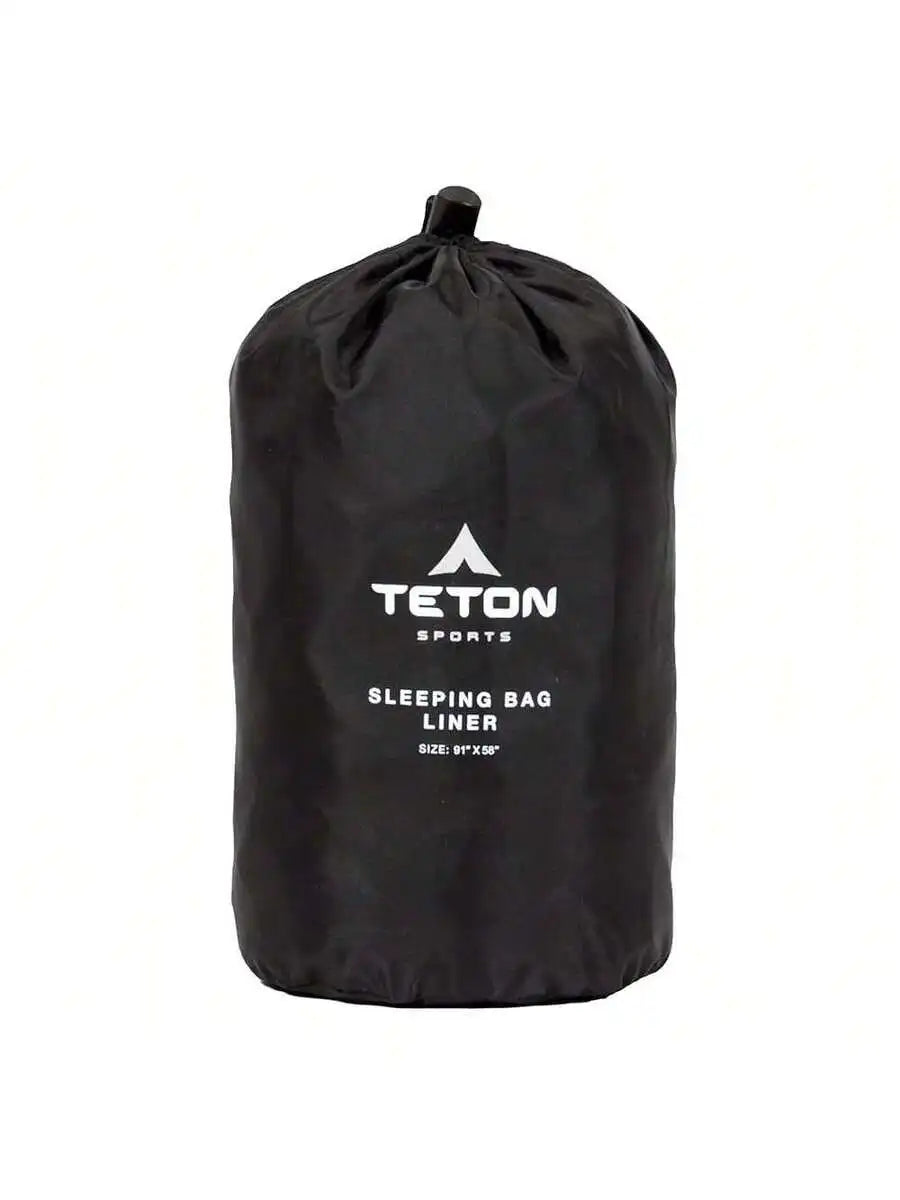 Teton Liner Sleeping Bag Liner For Travel And Camping Polyester