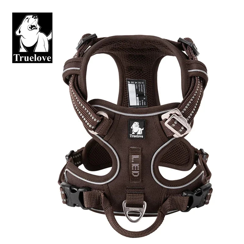 TRUELOVE Explosion Proof Dog Harness Camouflage Reflective Nylon