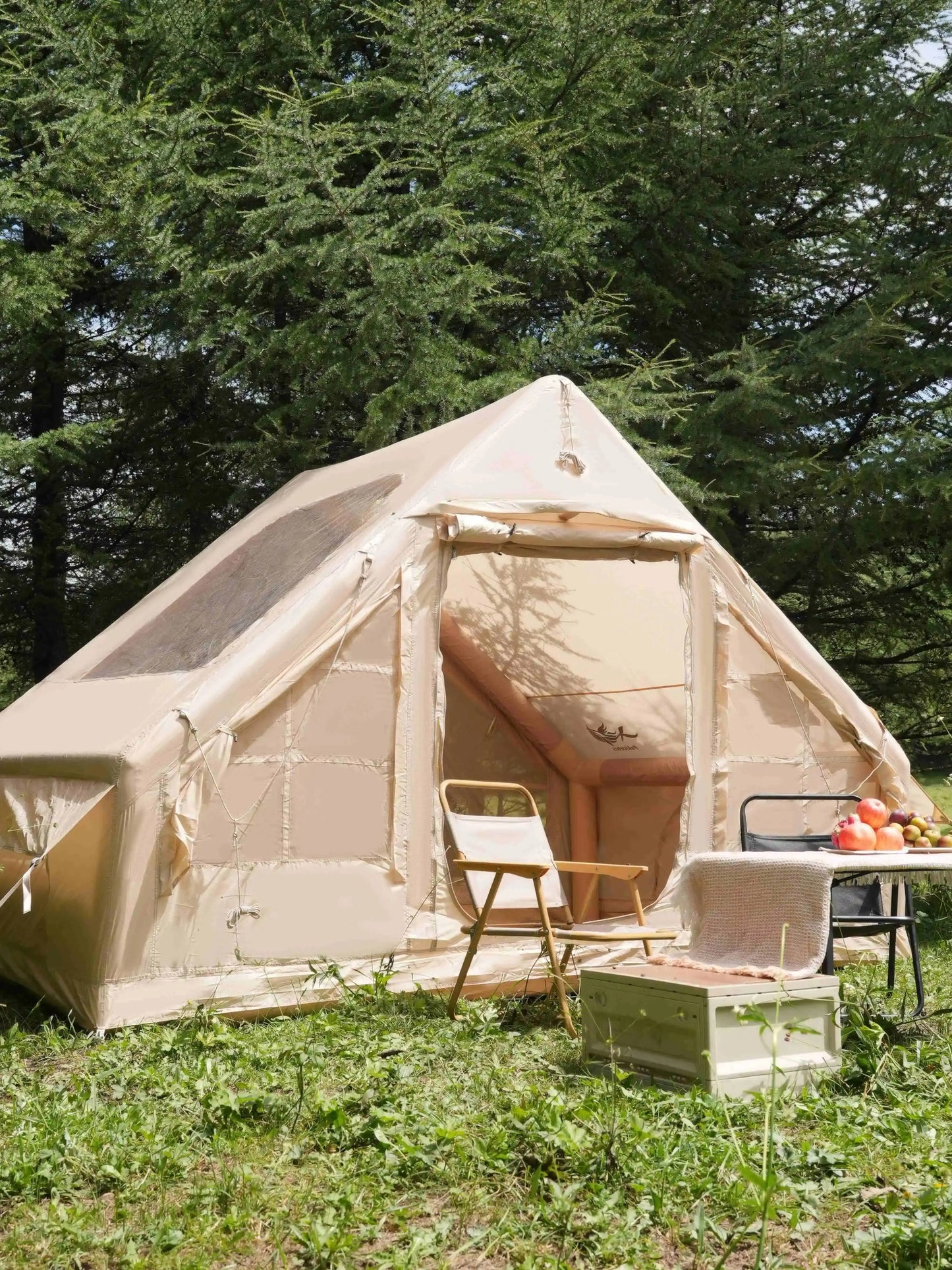 Pakicetus Inflatable Family Tent With Skylight And Quick Setup