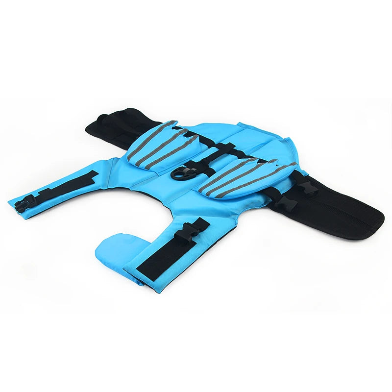 Piang Gouer Dog Life Vest Summer Swimwear With Reflective Wing