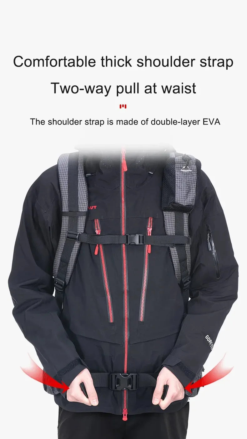Naturehike Rock Outdoor Hiking Backpack With Rain Cover