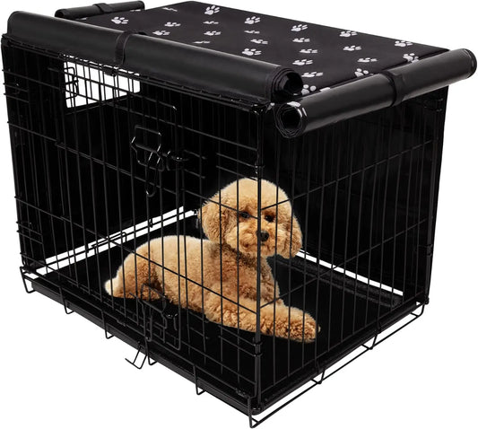 Waterproof Dog Crate Cover For Wire Cages Universal Fit