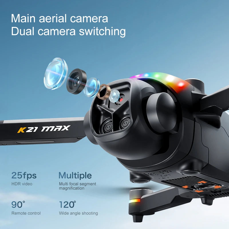 Max FPV Drone With Built In 4.3 Inch Screen Remote Controller