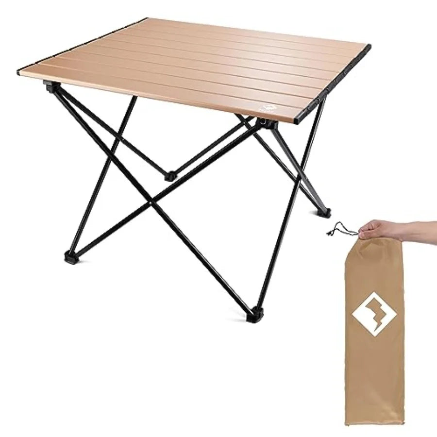 Ultralight Aluminum Folding Beach Table With Carry Bag