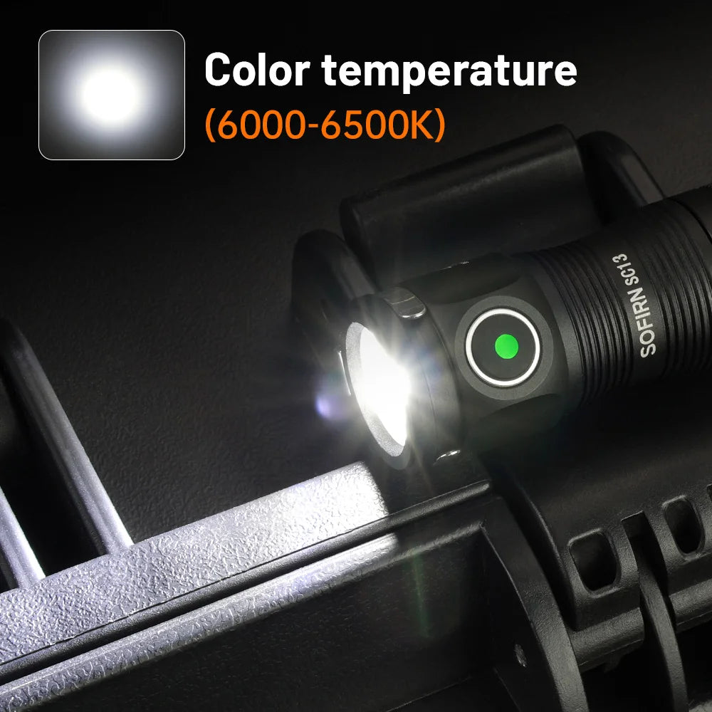 Sofirn Mini SC13 SST40 LED 1300 Lumen Tactical Flashlight