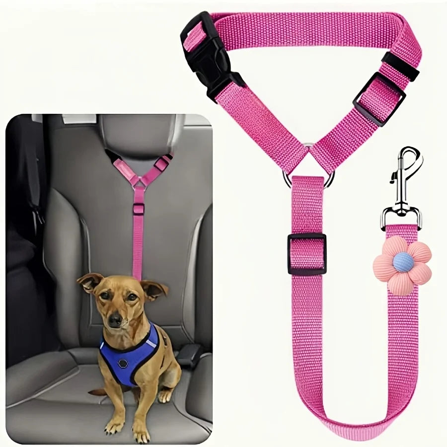Dog Car Seat Belt for Vehicle Safety Tether for Pets