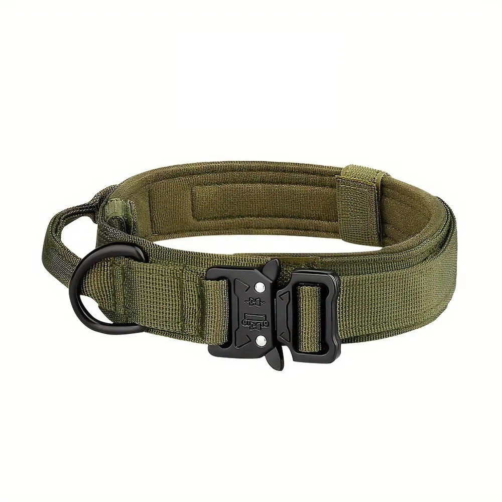 Dog Training Collar And Leash Set With Adjustable Control Handle