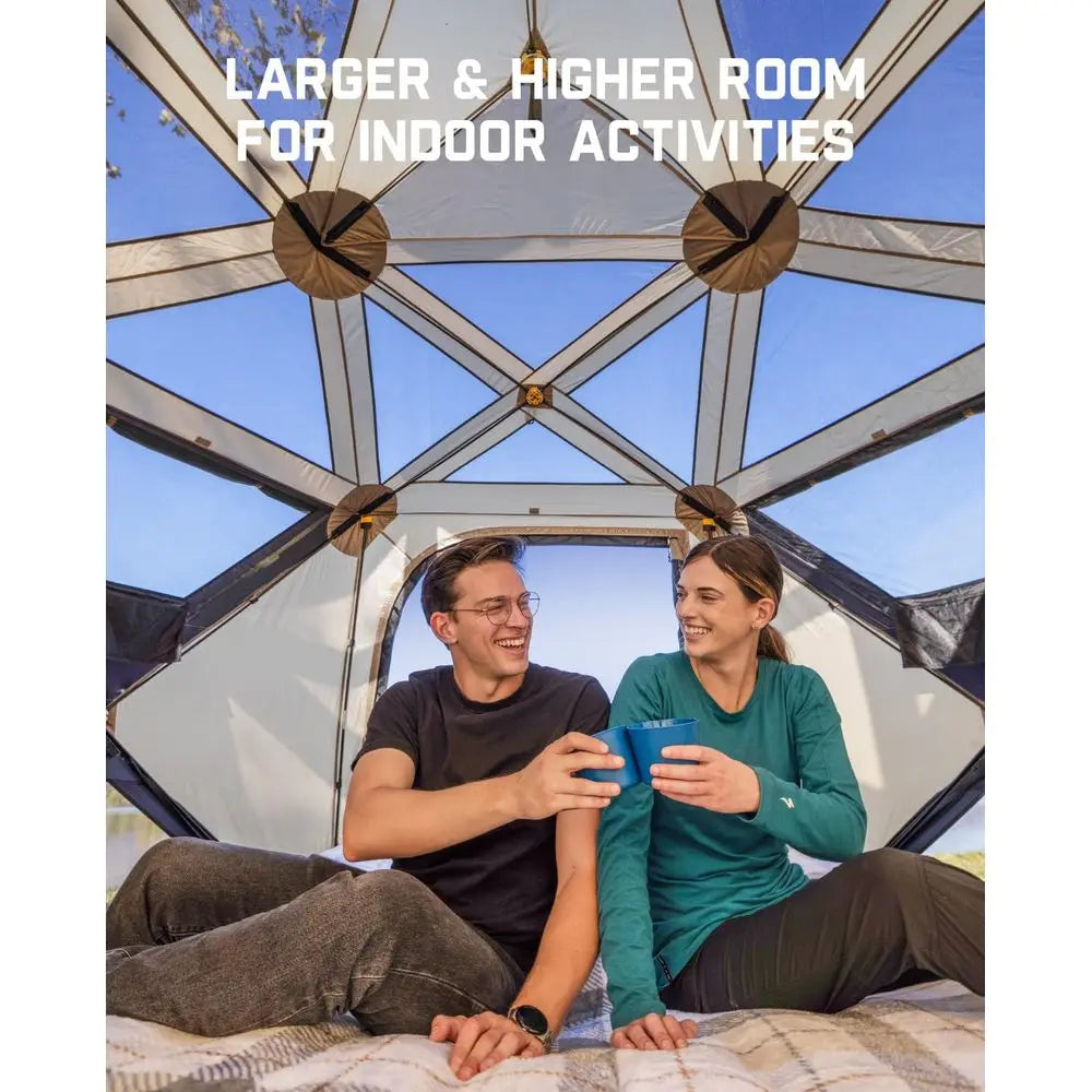 YTYIN Alpha C6 Ultra Instant Cabin Tent With Rainfly Windproof