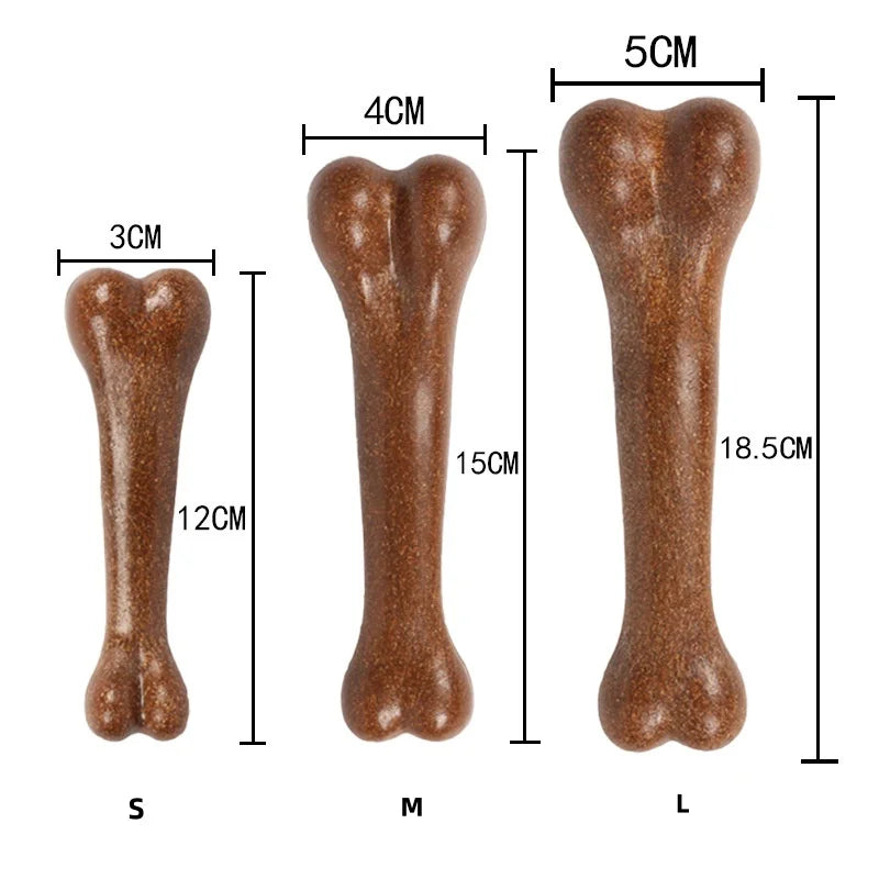 Natural Wooden Indestructible Dog Chew Toy For Puppies