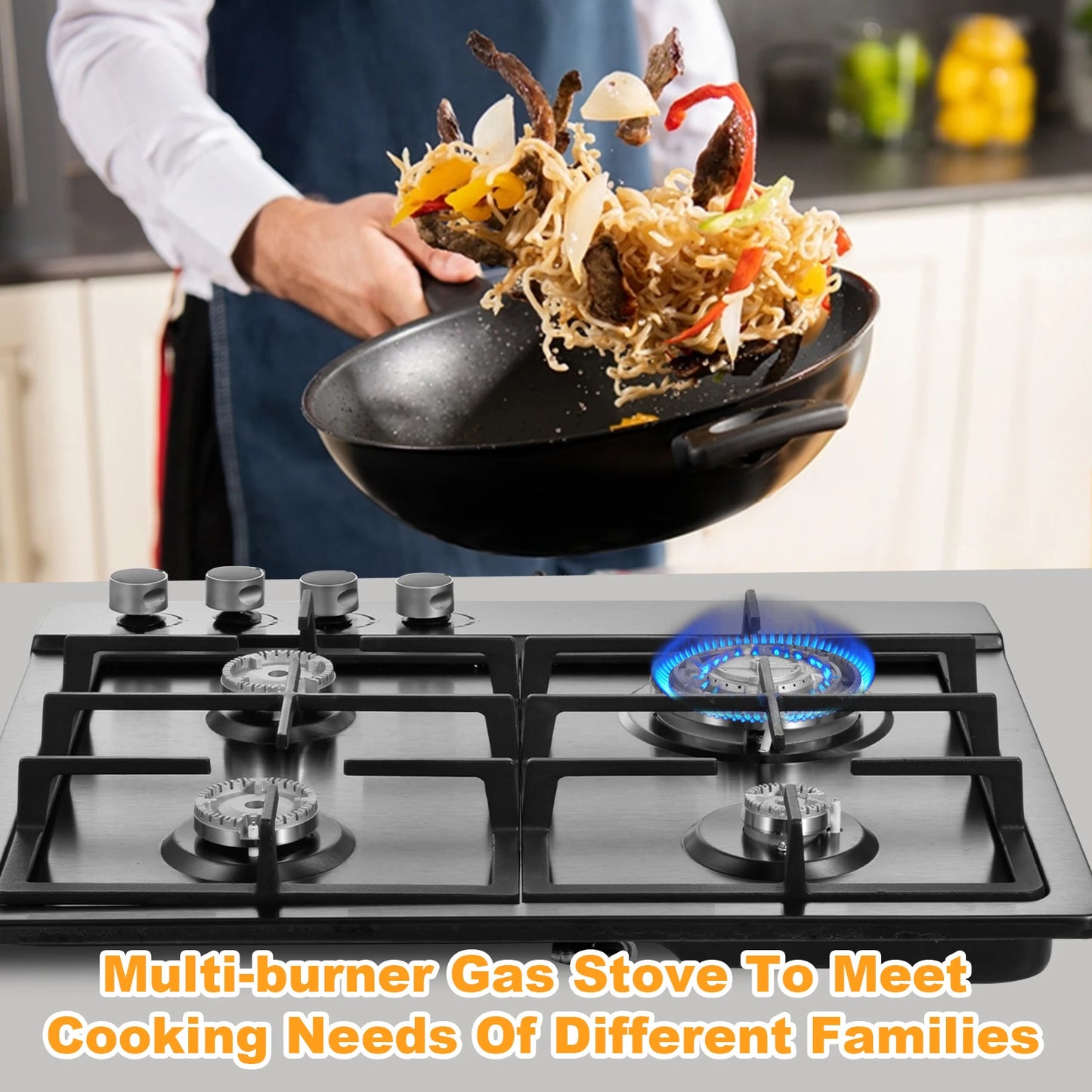 Fire Hole Indoor Propane Stove Portable With Auto Ignition