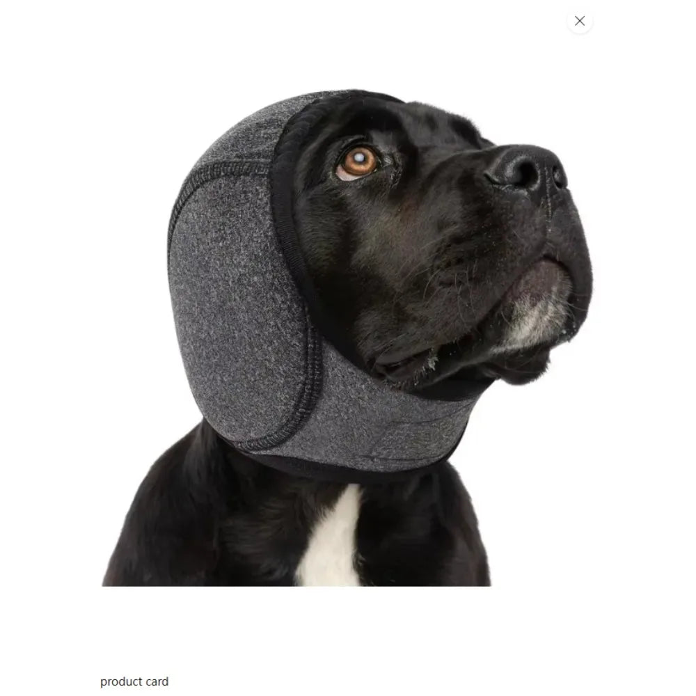 Dog Ear Noise Reduction Headband Calming Wrap For Grooming