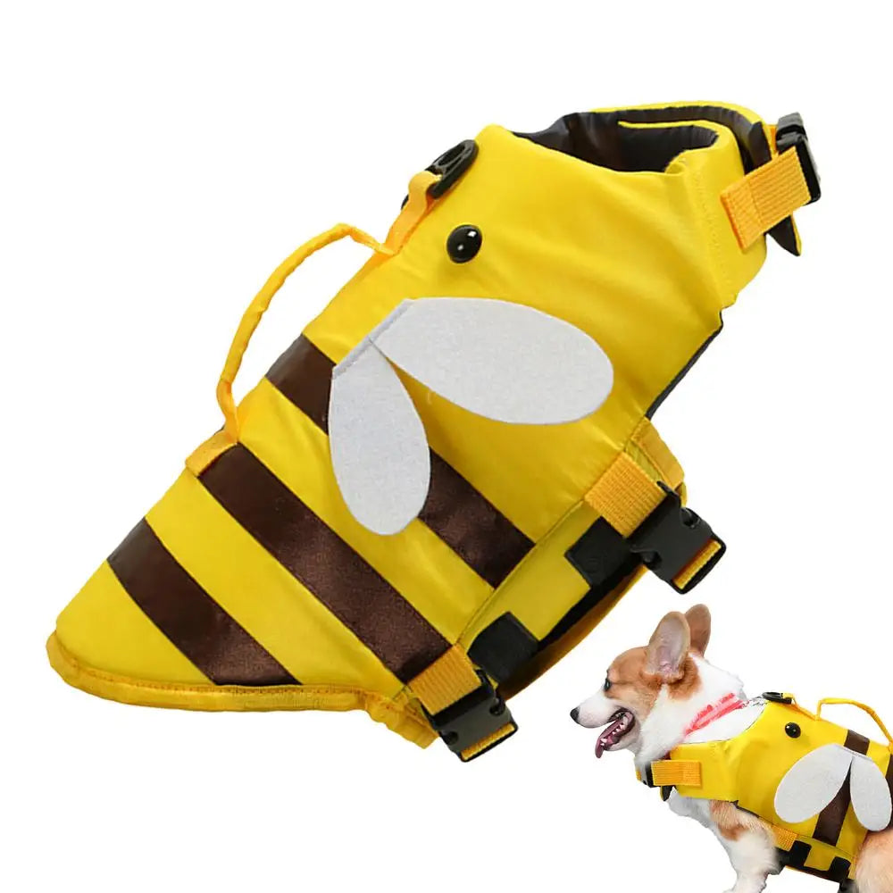 Dog Life Vest For Boating Ripstop Waterproof With Handle