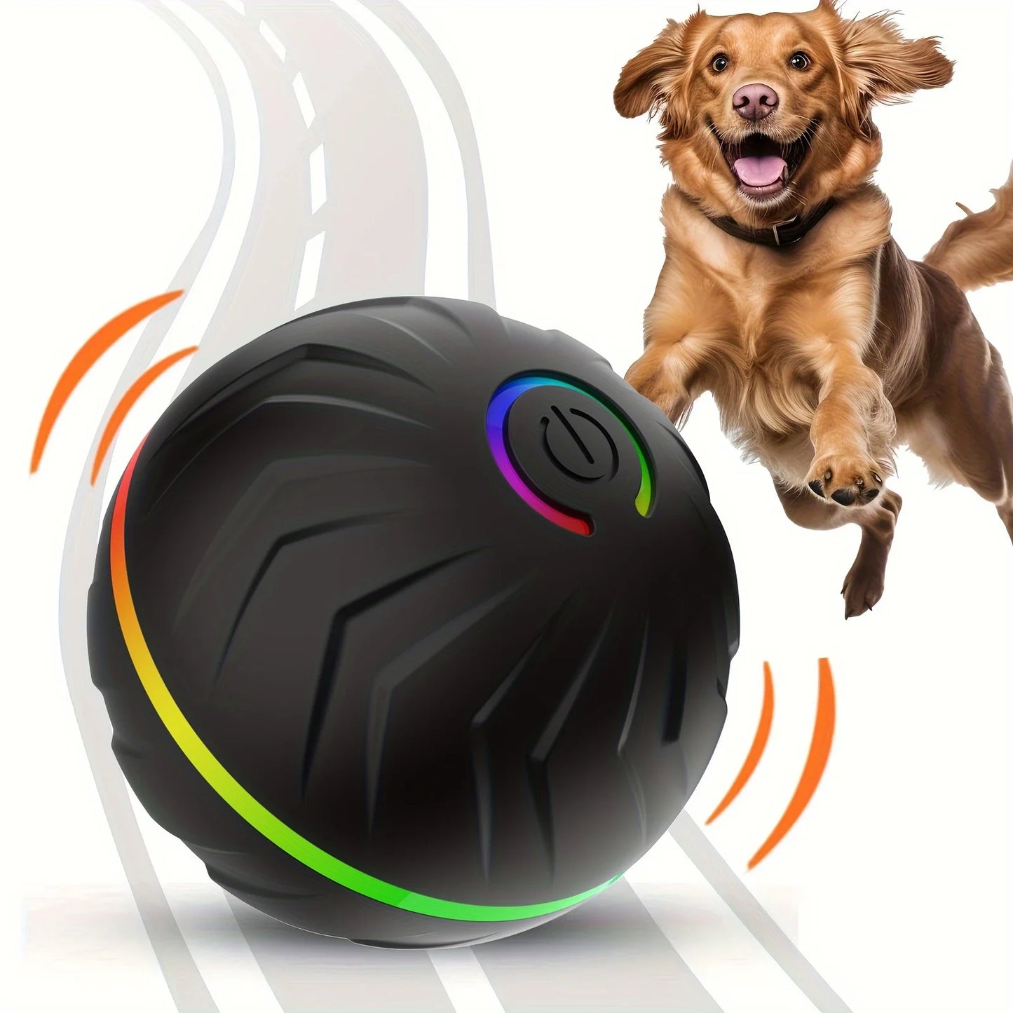 NOCCLILI Intelligent Interactive Dog Toy With Lights