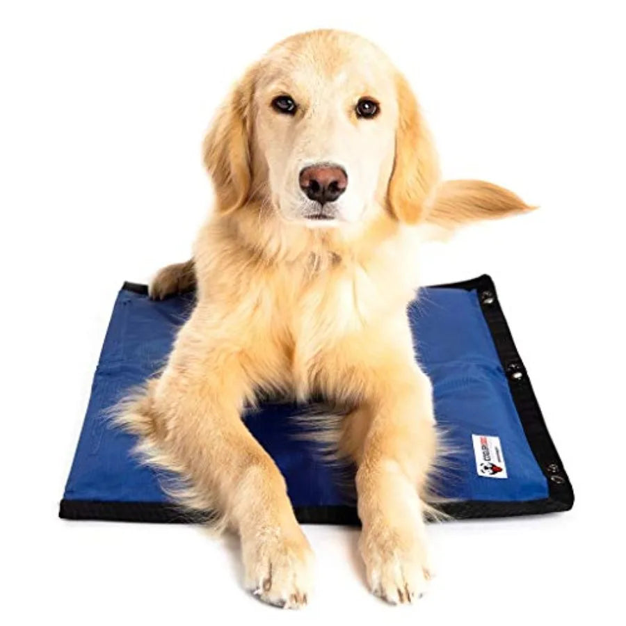 Dog Cooling Mat With Triple Layer Ice Sheet Cushion