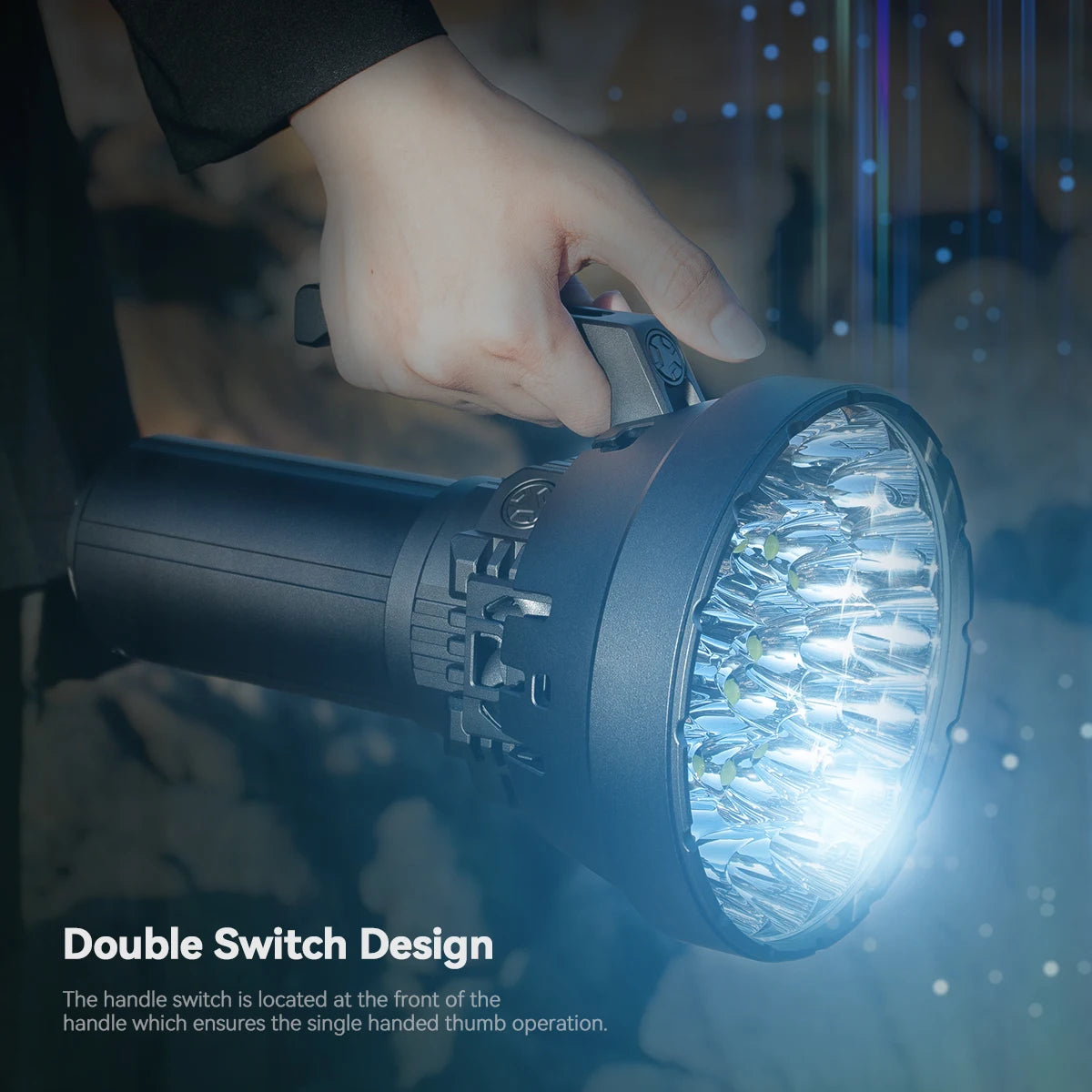 Imalent MS32 200000 Lumen Rechargeable Professional Searchlight LED Flashlight
