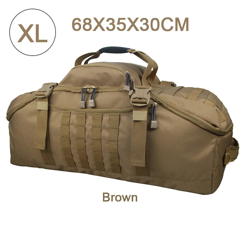 LQARMY Outdoor Tactical Backpack Molle Hiking Camping Bag