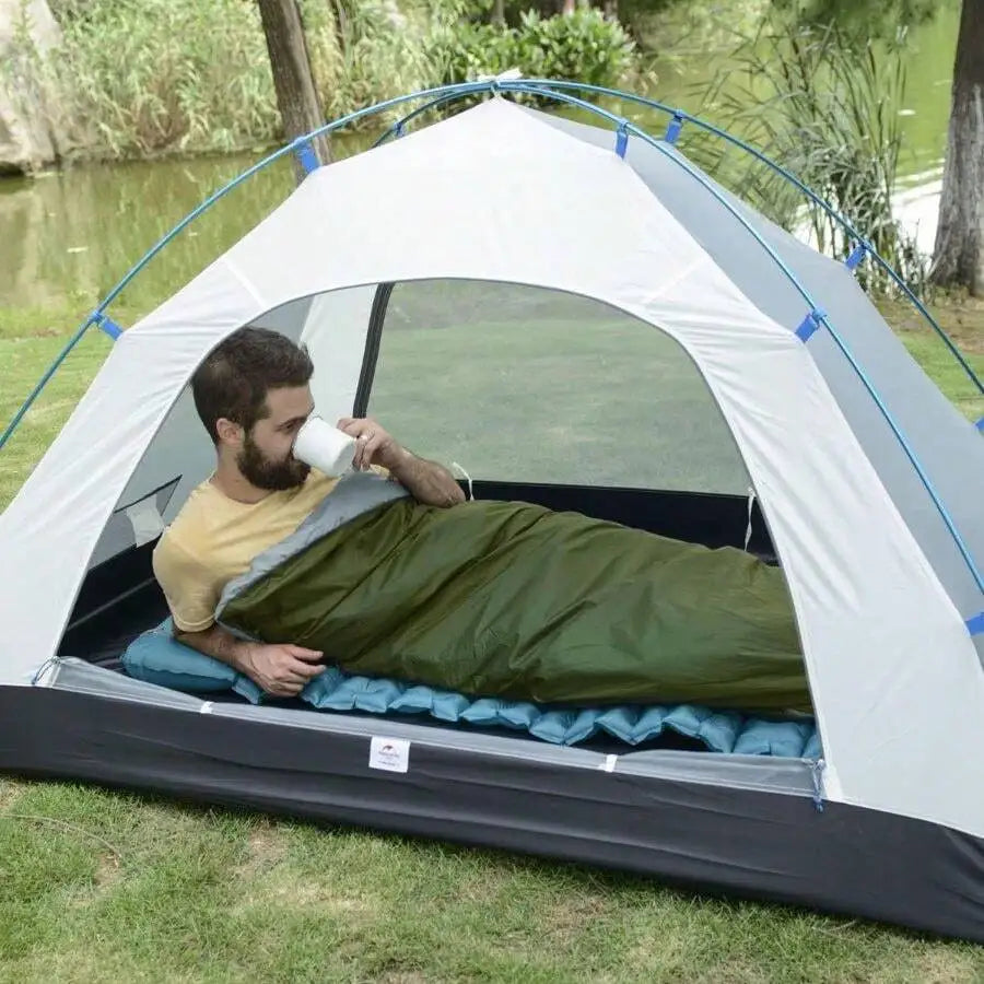 Lightweight Envelope Sleeping Bag Waterproof Ripstop Nylon For Camping