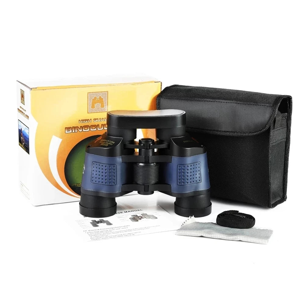 Tensdarcam 8x Binoculars Portable Hunting And Bird Watching Telescope