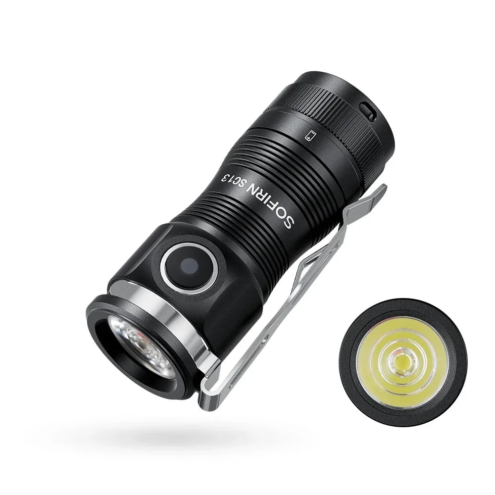 Sofirn Mini SC13 SST40 LED 1300 Lumen Tactical Flashlight