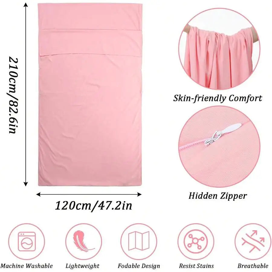 Breathable Tanning Sleep Sack Portable Sleeping Bag For Adults