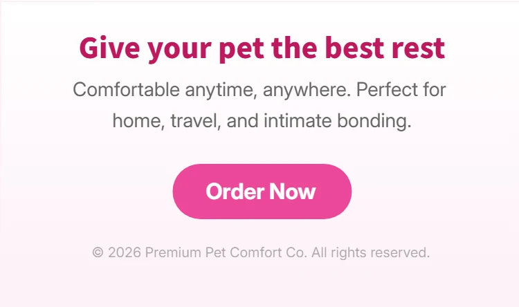 Dual-Use Pet Bed Foldable Cozy Cuddler for Pets and Owners