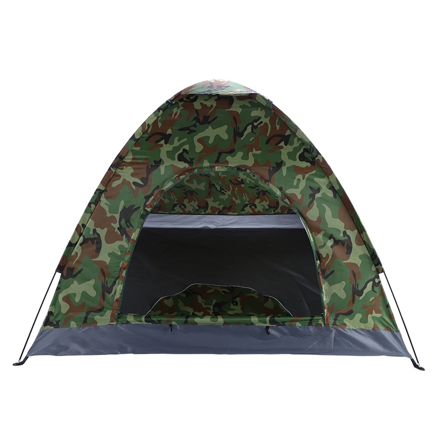 Family Camping Dome Tent Waterproof UV Proof With Fiberglass Poles