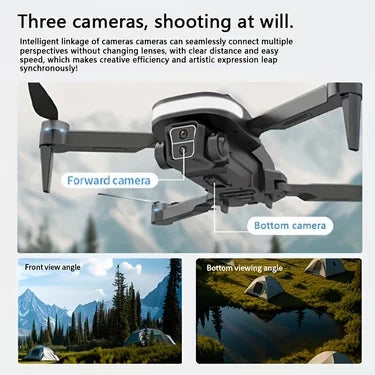 U6 Foldable 4K Drone With Screen Remote Controller
