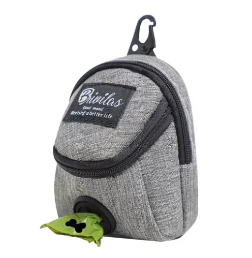 MOONBIFFY Portable Dog Training Treat Bag Dispenser Waist Pouch
