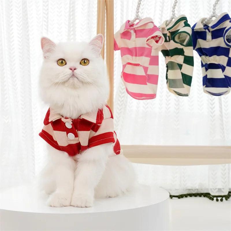 Cotton Blend Universal Dog Shirt Summer Tee For Dogs