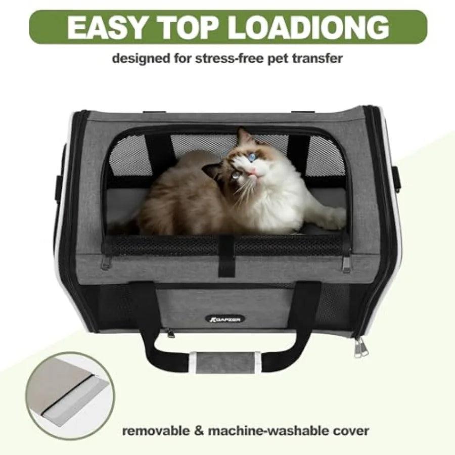 Cat Carrier Soft Travel Bag For Small Pets And Rabbits