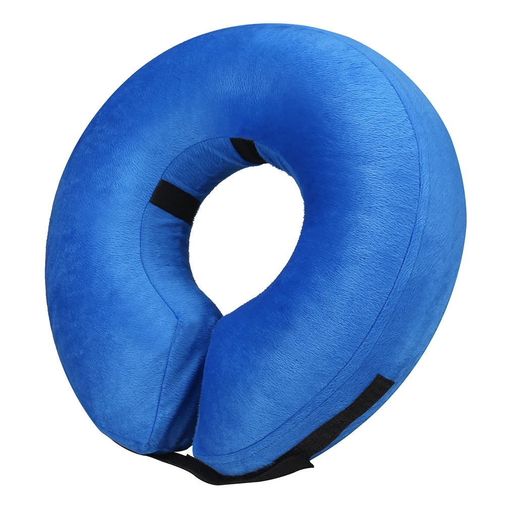 Inflatable Dog Recovery Collar Soft Protective Cone For Postoperative Care