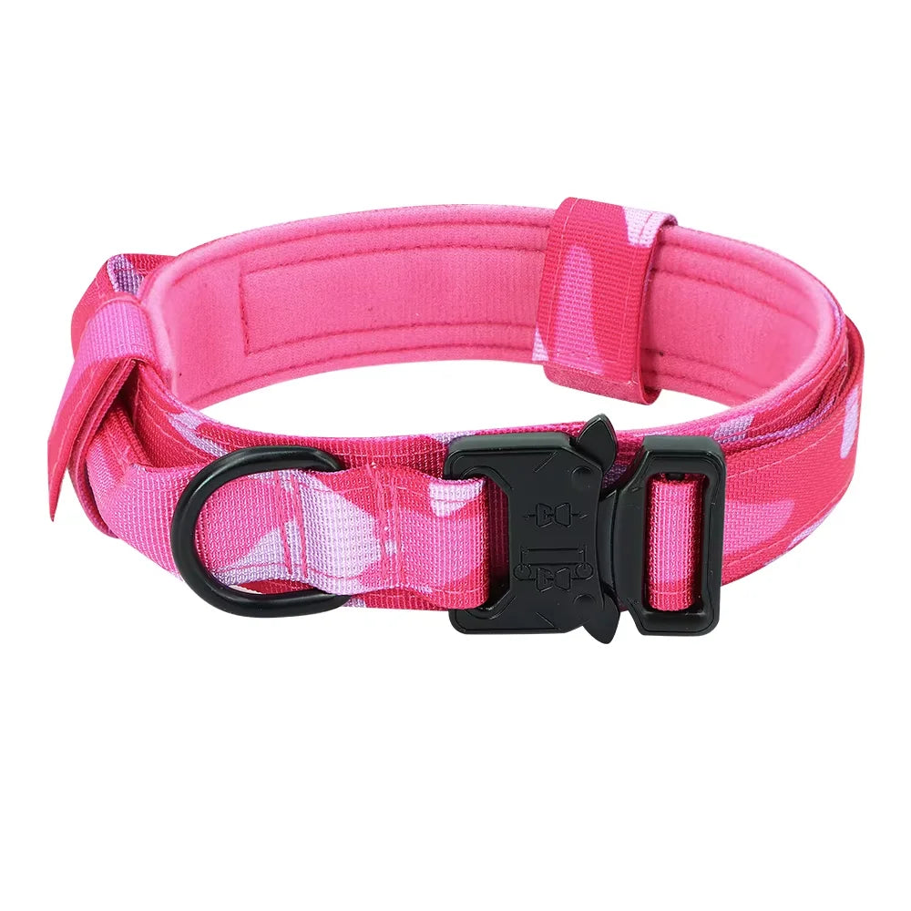 Dog Training Collar And Leash Set With Adjustable Control Handle