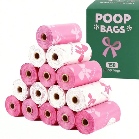 180 Count Super Thick Dog Poop Bags Leak-Proof For Pets