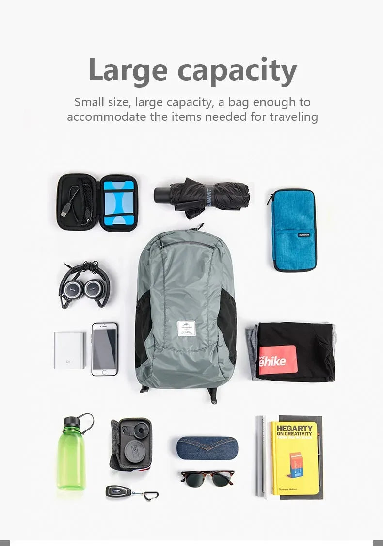 Naturehike Lightweight Outdoor Backpack For Hiking And Travel