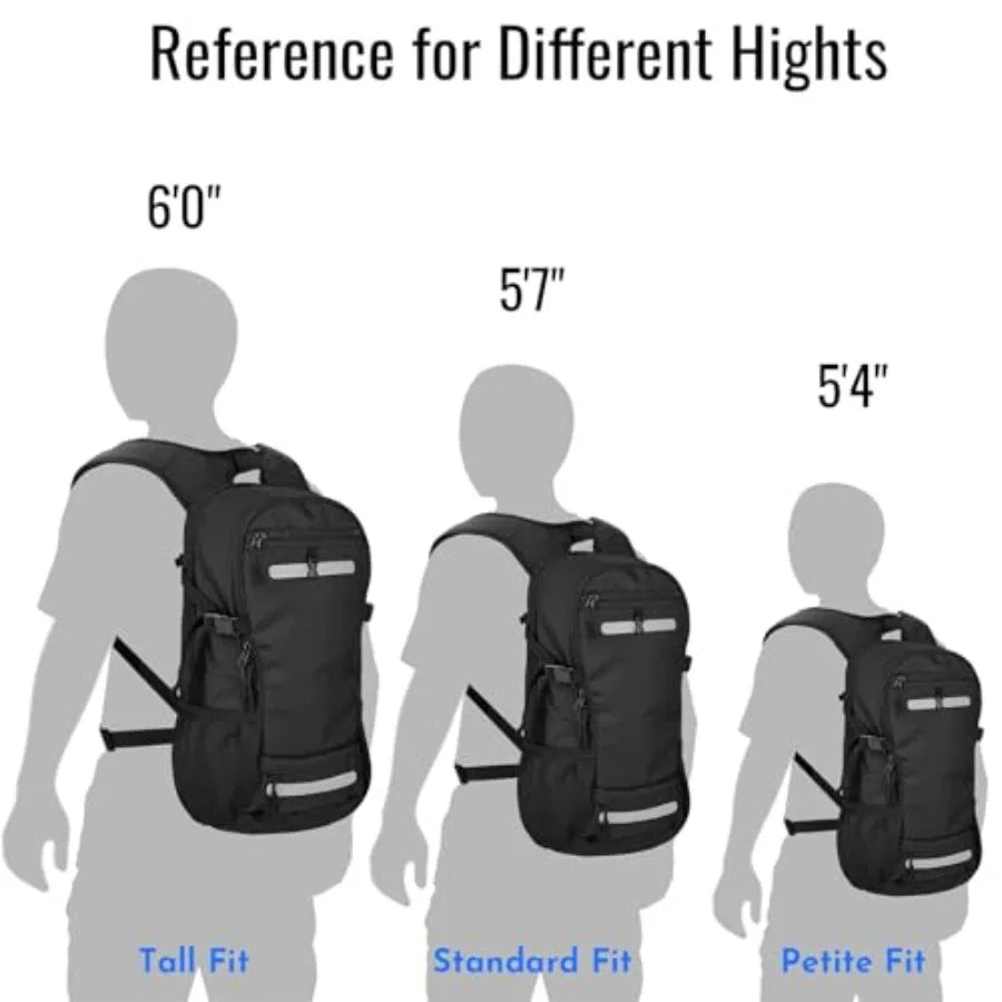 Hydration Hiking Backpack With Water Bladder And Insulated Compartment