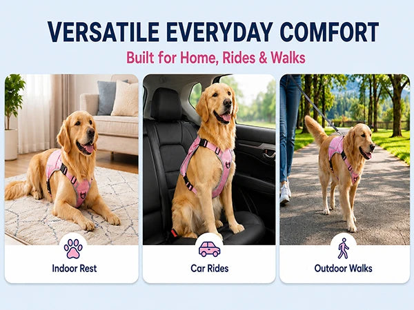 Cooling Vest For Dogs With Replaceable Cooling Packs, Lightweight