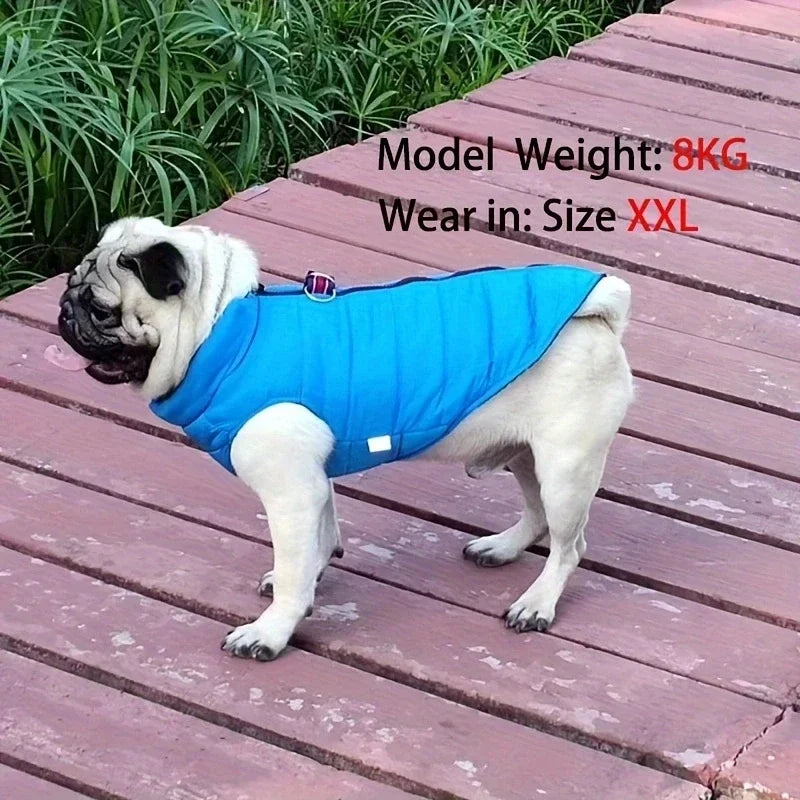Winter Warm Dog Coat Jacket Padded Windproof For Dogs